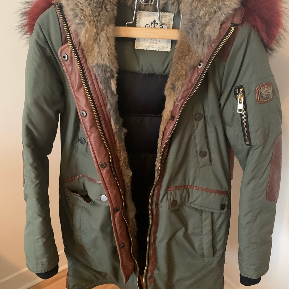 Nicole Benisti fur parka